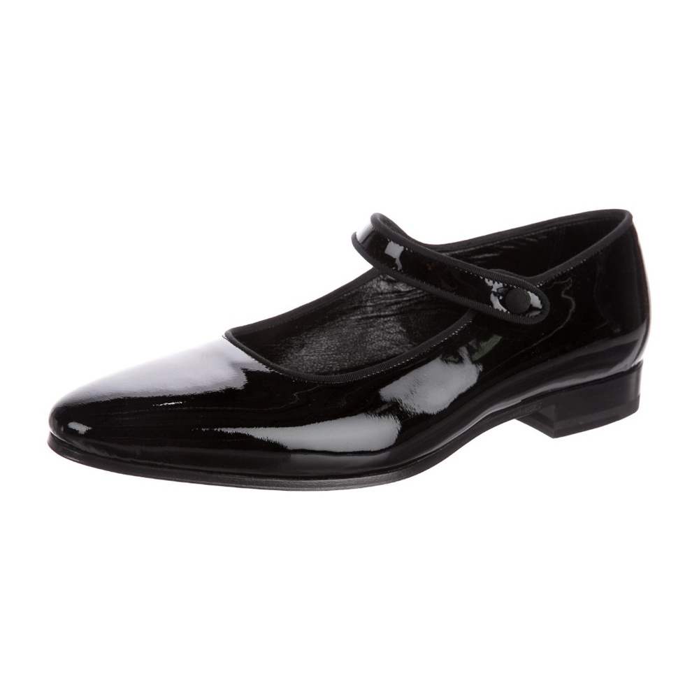 Saint Laurent Patent Leather Mary Janes NEW
